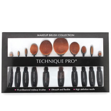 Oval Makeup Brush Set (Best Gift Ever)