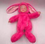 25/37cm Cute Sleeping Baby Dolls & Stuffed Silicone Face Baby Toys Plush Dolls for Girls Bjd Bebe Doll Reborn Baby Kids Toys