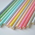 High Grade Eco-friendly Paper Straw | Party Paper Straws | Environment Friendly