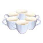 Ceramic Marble Tea Coffee Cup Set ( 180 ML )