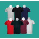 7 Day 7 T-Shirt Casual Plain Tshirt For Men 7 Color Cotton T-Shirt
