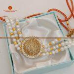American Diamond Stone Choker Neck Set For Women