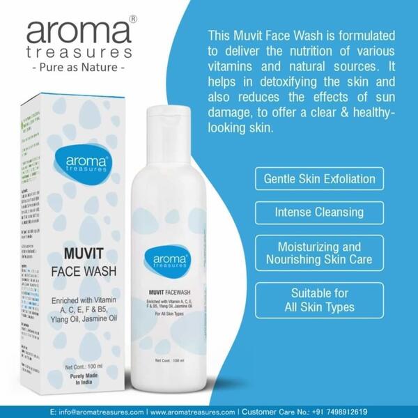 Aroma treasures Muvit Facewash