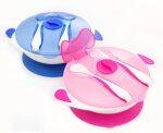 Baby Station Feeding Suction Bowl With Spoon And Fork Mumlove