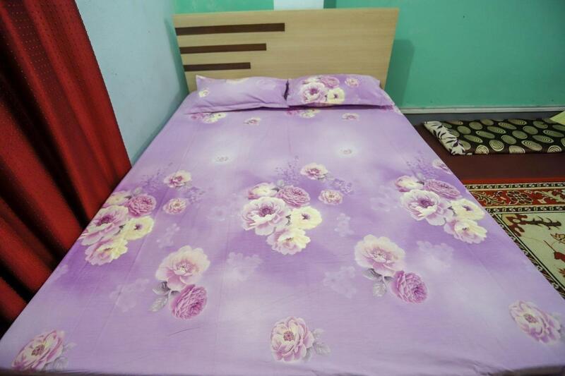 Bed Sheet & Pillow Cover Set-FLOWER BUNCH 16001-83