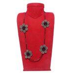 Hanmade Flower Design Necklace