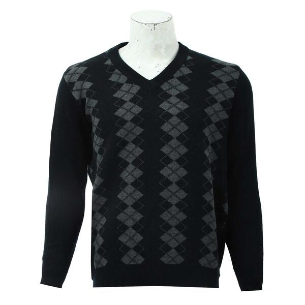 Woolen V-Neck Full Sleeve Sweater For Men