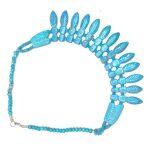 Leaf Design Bone Necklace For Women