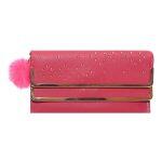 Blush Simple Design Small Wallet For Women #13