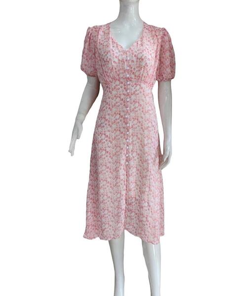 Button Front Dress For Women