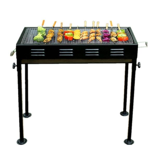Camping Portable Bbq Adjustable Height (43.5 Cm X 25.5 Cm)