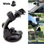 Car Mount Car Camera Holder, Car Suction Cup Adapter Window Glass Mount Holder Tripod for Gopro Hero And Action Cameras