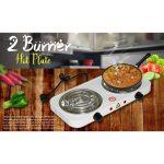Double BurnerElectric Hot Plate Stove/ 2000wat