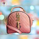 Fashion Jewel Faux Leather Shoulder Messenger Bag For Women