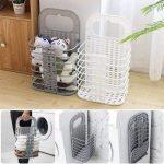 Foldable Storage Bathroom Washing Machine Hole Free Finishing Laundry Basket