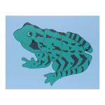 Frog Wooden Board