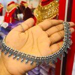 German Silver Earing And Necklace Set For Women