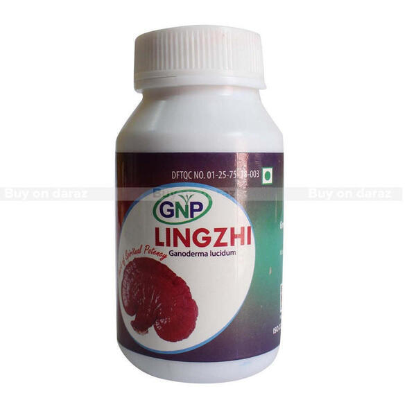 GNP Lingzhi Ganoderma Lucidum - 90 Capsulesx 500mg