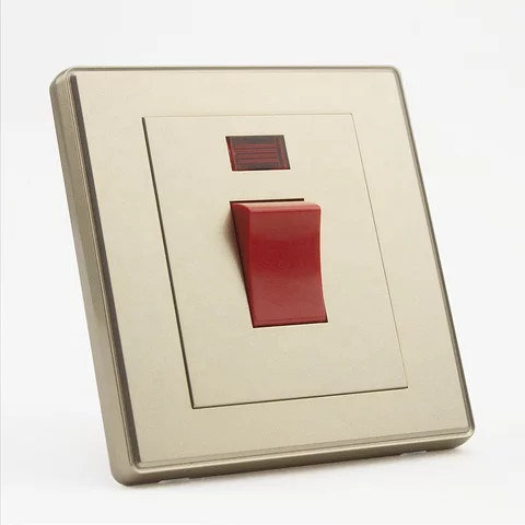 Gold Color 20 amp 2 way DP switch