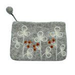 Handmade Purse Flower Design For Women
