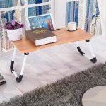 Indoor bedroom lazy computer table outdoor folding table and chair picnic table waterproof Ultra light durable folding table