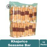 Khajurico Puffino Seasame Bar (12 Packs of 25 gm)