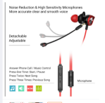 Langsdom G200X Phone Gaming Earphone Wired, Earphone With Mic, Ps4 Gaming Earphone For Phone Pubg Xbox Gamer 1 Ratings