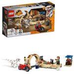 LEGO Jurassic World Dominion Atrociraptor Dinosaur: Bike Chase 76945 Building Toy Set; for Kids Aged 6 and up ()