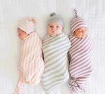 Little pumpkin-Swaddle/blanket with cap