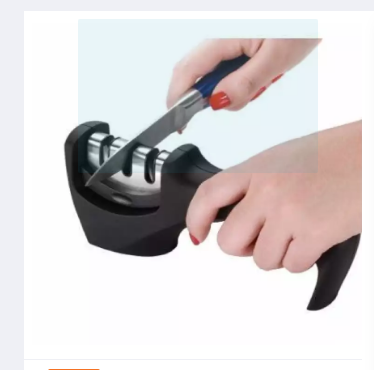 Manual Knife Sharpner 3-Stage Knife Sharpening Tool Professional No Ratings