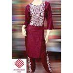 Thread Beaded Kurta Set For Women