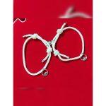 Megnetic Couples Bracelet Pair His Hers Rope Couple Bracelet Sets For Women