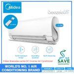 Midea BreezeleSS+ series DC Inverter Wall Mounted 1.0 ton Air Conditioner