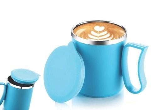 Multicolor Stainless Steel Coffee mug with Lid Niki Store