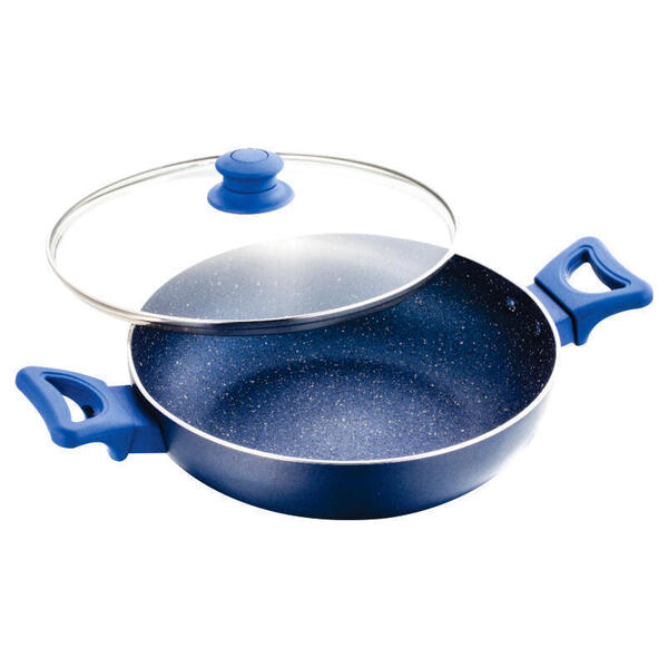 Non-Stick Kadai & Glass Lid - 240mm/3mm