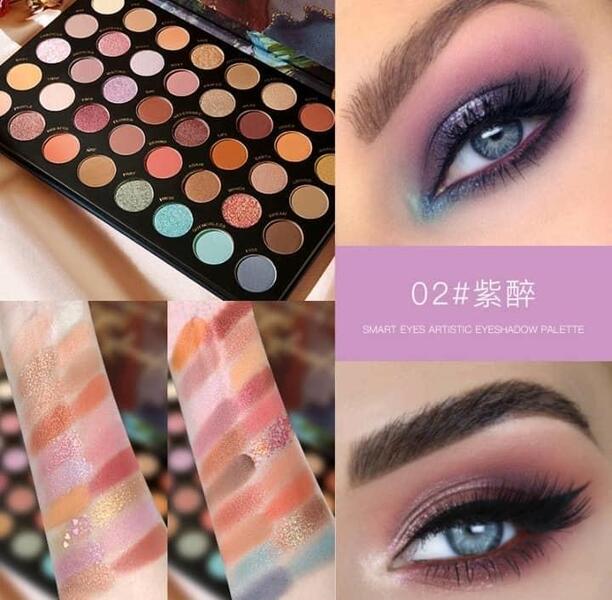 Novo Bright And Charming Eyeshadow Palette 40 colors
