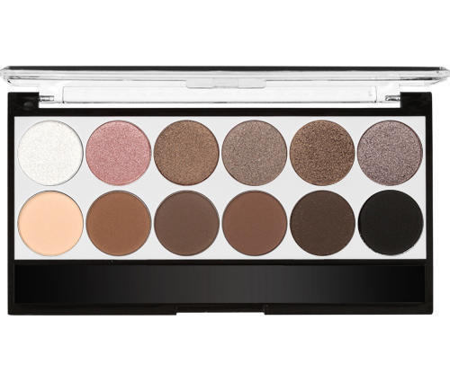 Odbo 12 color eyeshadow palette OD210 No-06 With Free Lipliner