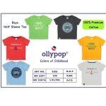 Ollypop half Sleeve tee MD2597/MD2597A