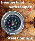 Outdoor Gear – Stainless Steel Directional Magnetic Compass for Travel Magnetic Compass Directional Magnetic Compass Compass for Directions Compass for Hikin