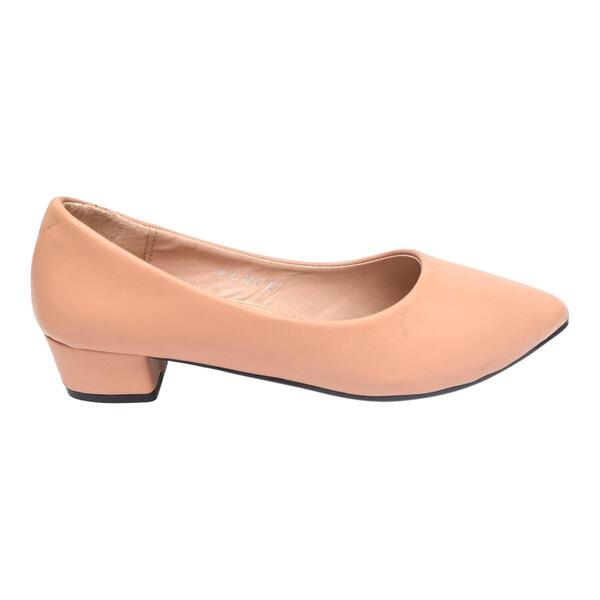 Peach Color Close Heel For Women