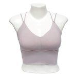 Plain Purple Cage Bra For Women
