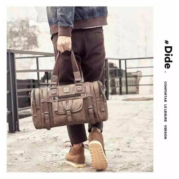 PU Leather Duffle Bag For Travel