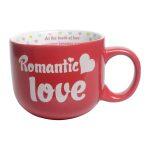 Romantic Love Printed Ceramic Cup