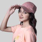Sparsha Rose Pink Cap For women