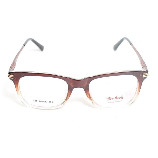 Square Plastic Design Frame Hard Coated Glasses For Men