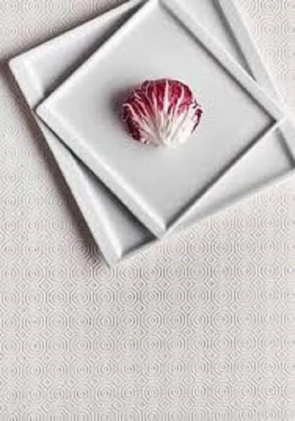Square Plate 21cm WhitePcs