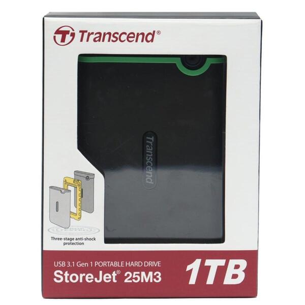 Transcend External Hard Drive, 1TB
