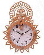 Wall Clock Ganesh Design For Office & Home Decor