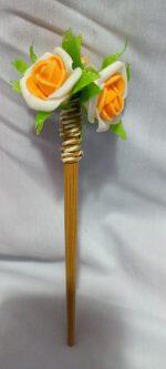 Women Hair Stick Chinese Style Hair Pin Clip Jewelry Alloy Floral Tassel Clip