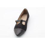 Women's Comfortable Memory Foam Slip on Pointed Toe Flat Ballets (MO.NO.7188-B11)